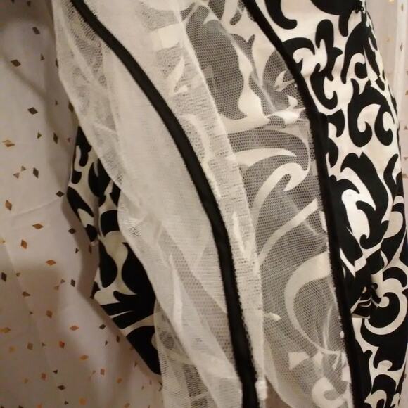 Another Thyme patterned spaghetti dress Sz14 F 04 - Picture 5 of 8